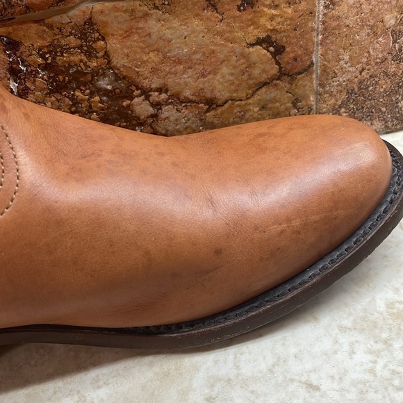 Forastero Men Boots Leather Texas Cowboy Made In Mexico Brown Shoes Size 8.5 - Picture 8 of 16